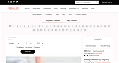 Desktop Screenshot of pregnology.com